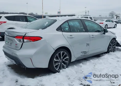 2020 Toyota Corolla Se from USA, damaged, VIN 5YFS4RCE9LP019343